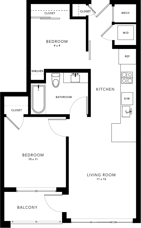 3110 10th St N Studio-4 Beds Apartment for Rent - Photo Gallery 55